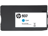 HP 937 Cartouche Encre Authentique Cyan