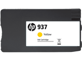 HP 937 Cartouche Encre Authentique Jaune