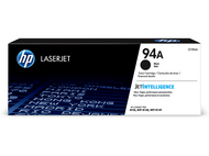 Boîte de cartouche de toner noir HP 94A avec étiquette JetIntelligence.