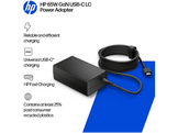 HP Adaptateur secteur USB-C GaN 65 W pour ordinateur portable