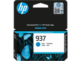 HP Cartouche d'encre 937 Cyan (4S6W2NE#301)  Cyan