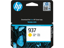 HP Cartouche d'encre 937 Jaune (4S6W4NE#301)