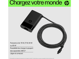 HP Chargeur pour laptop USB-C 65 W Noir (671R2AA#ABB)