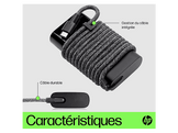 HP Chargeur pour laptop USB-C 65 W Noir (671R2AA#ABB)