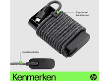 Charger l&#39;image dans la galerie, HP Chargeur pour laptop USB-C 65 W Noir (671R2AA#ABB)
