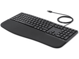 HP Clavier 480 Comfort AZERTY Noir (8T6M1AA#AC0)
