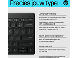 HP Clavier Bluetooth multi-périphériques compact 350 QWERTY (692S8AA#UUZ)