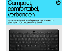 Charger l'image dans la galerie, HP Clavier Bluetooth multi-périphériques compact 350 QWERTY (692S8AA#UUZ)
