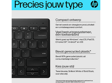 Charger l'image dans la galerie, HP Clavier Bluetooth multi-périphériques compact 350 QWERTY (692S8AA#UUZ)
