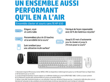 Charger l&#39;image dans la galerie, HP Clavier et souris sans fil HP 650 Noir (4R013AA#UUZ)
