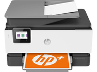 HP Officejet Pro 9012e - Imprimer, copier et scanner - Encre - Compatible HP+  - Incl. 6 mois Instant Ink (22A55B)