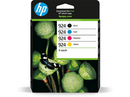 HP Pack de 4 Cartouches authentiques 924 CMJN (6C3Z1NE#301)