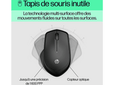 HP Souris sans fil 280 Silent Noir (19U64AA#ABB) Souris sans fil Noir