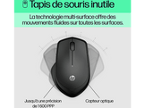 HP Souris sans fil 280 Silent Noir (19U64AA#ABB) Souris sans fil Noir