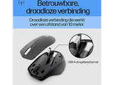 HP Souris sans fil 280 Silent Noir (19U64AA#ABB) Souris sans fil Noir