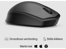Charger l&#39;image dans la galerie, HP Souris sans fil 280 Silent Noir (19U64AA#ABB) Souris sans fil Noir
