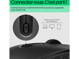 HP Souris sans fil 690 rechargeable Gris (7M1D4AA#ABB)