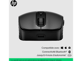 HP Souris sans fil 690 rechargeable Gris (7M1D4AA#ABB)