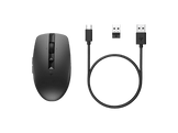 HP Souris sans fil 710 Noir (6E6F2AA#ABB) Souris sans fil Noir