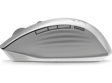 Charger l'image dans la galerie, Souris d'ordinateur argentée avec trois boutons latéraux et une molette.
