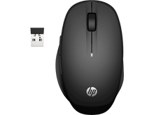 Charger l&#39;image dans la galerie, HP Souris sans fil DualMode Noir (6CR71AA)
