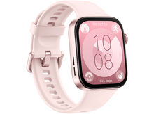 Charger l&#39;image dans la galerie, HUAWEI Bundle Smartwatch Fit 3 Bracelet fluoroélastomère Rose + Freebuds SE2 Blanc (HUA85244)
