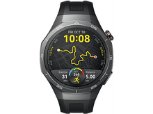 Charger l&#39;image dans la galerie, Une montre connectée affiche les données d&#39;exercice : temps, carte, distance et statistiques.
