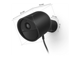 PHILIPS HUE Caméra de surveillance Smart Secure Filaire Noir (49267700)