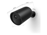 PHILIPS HUE Caméra de surveillance Smart Secure sur batterie Noir (2107721)