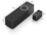 PHILIPS HUE Capteur de contact Smart Secure Noir - 2 pièces (48716100) Capteur d'entrée Noir