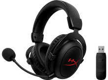 Charger l&#39;image dans la galerie, HYPERX Casque gamer sans fil Cloud Core Wireless (4P5D5AA) Casque gamer Noir
