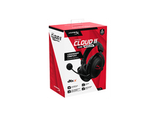 Charger l&#39;image dans la galerie, Boîte de casque, rouge et noir, avec le texte « CLOUD II CORE WIRELESS » et une image du casque.
