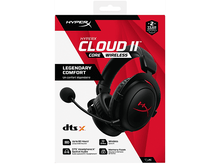 Charger l&#39;image dans la galerie, HYPERX Casque gamer sans fil HyperX Cloud II Core Noir
