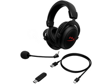 Charger l&#39;image dans la galerie, HYPERX Casque gamer sans fil HyperX Cloud II Core Noir
