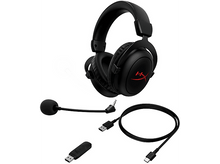 Charger l&#39;image dans la galerie, HYPERX Casque gaming sans fil HyperX Cloud II Core Noir (6Y2G8AA)

