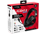 HYPERX B5VC4AA CLOUD FLIGHT 2 WRLS GAMING HEADSET - BL Over-ear Casque de jeu sans fil Noir