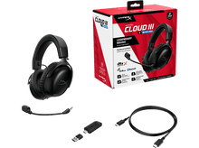Charger l&#39;image dans la galerie, HYPERX Cloud III S Casque gaming Noir
