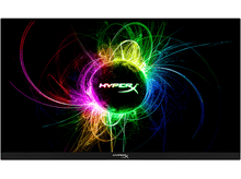 Charger l&#39;image dans la galerie, Tapis de souris avec un design coloré et un logo. Fond noir.
