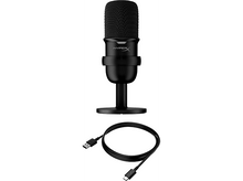 Charger l&#39;image dans la galerie, HYPERX Microphone gaming pour streaming Solocast Noir (4P5P8AA)
