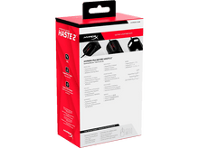 Charger l&#39;image dans la galerie, Boîte blanche et rouge pour une souris d&#39;ordinateur. Montre la souris et les caractéristiques clés.
