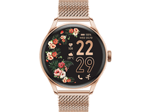 Charger l&#39;image dans la galerie, ICE-WATCH Smartwatch 2.0 Milanese band Ronde 1.2&#39;&#39; AMOLED Rose gold (023394)

