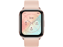 Charger l&#39;image dans la galerie, Smartwatch avec bracelet rose et affichage circulaire avec données.
