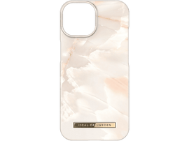 IDEAL OF SWEDEN Cover Fashion Back Case iPhone 15 Rose Pearl Marble (DS FC257-IP15)