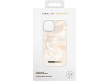 Charger l&#39;image dans la galerie, IDEAL OF SWEDEN Cover iPhone 15 Plus Rose Pearl Marble (DS FC257-IP15PL)
