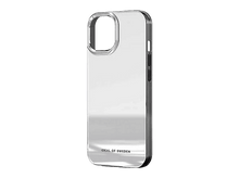 Charger l'image dans la galerie, Coque de téléphone argentée. Elle est réfléchissante, avec les mots Ideal of Sweden en bas.
