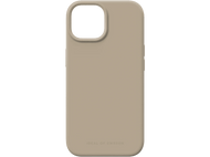 Coque beige avec logo Ideal of Sweden sur fond noir.