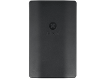 Charger l&#39;image dans la galerie, Un étui iFixit noir avec le logo au centre. L&#39;étui a une forme rectangulaire avec des bords arrondis.
