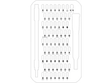IFIXIT Jeu de tournevis universel Mako Precision 64 embouts (EU145299-4)