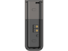 Charger l&#39;image dans la galerie, Dos d&#39;un appareil gris foncé, montrant les ports de charge et un bouton.
