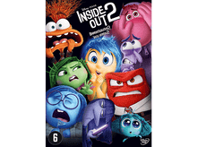 Charger l&#39;image dans la galerie, Pochette du film Inside Out 2 avec des personnages. Des personnages bleus, roses, verts, rouges et violets sont présentés.
